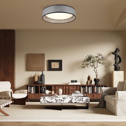 Immax NEO 07287L - LED+CCT dimeriuojamas lubinis šviestuvas LONA LED/36W/230V 3000-6000K Wi-Fi Tuya skersmuo 45,5 cm + nuotolinis valdymas