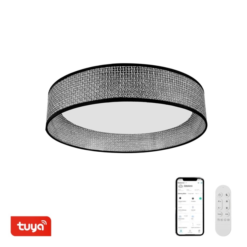 Immax NEO 07287L - LED+CCT dimeriuojamas lubinis šviestuvas LONA LED/36W/230V 3000-6000K Wi-Fi Tuya skersmuo 45,5 cm + nuotolinis valdymas