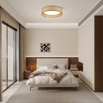 Immax NEO 07288L - LED+CCT Dimeriuojamas lubų šviestuvas LONA LED/36W/230V 3000-6000K Wi-Fi Tuya Ø 45,5 cm + su nuotoliniu pultu