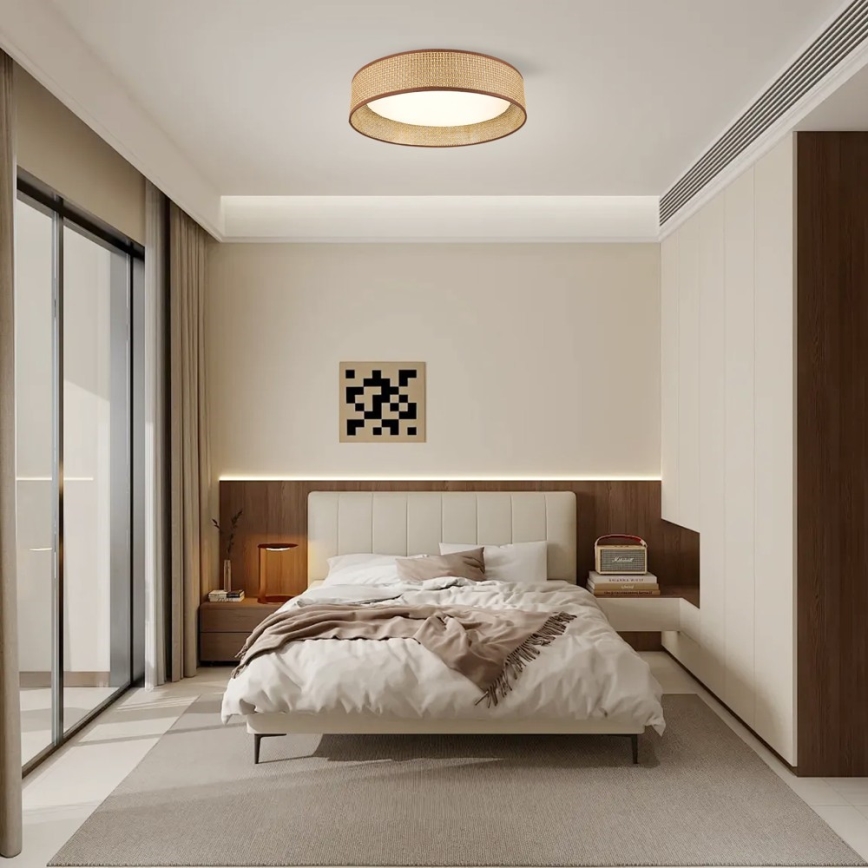 Immax NEO 07288L - LED+CCT Dimeriuojamas lubų šviestuvas LONA LED/36W/230V 3000-6000K Wi-Fi Tuya Ø 45,5 cm + su nuotoliniu pultu