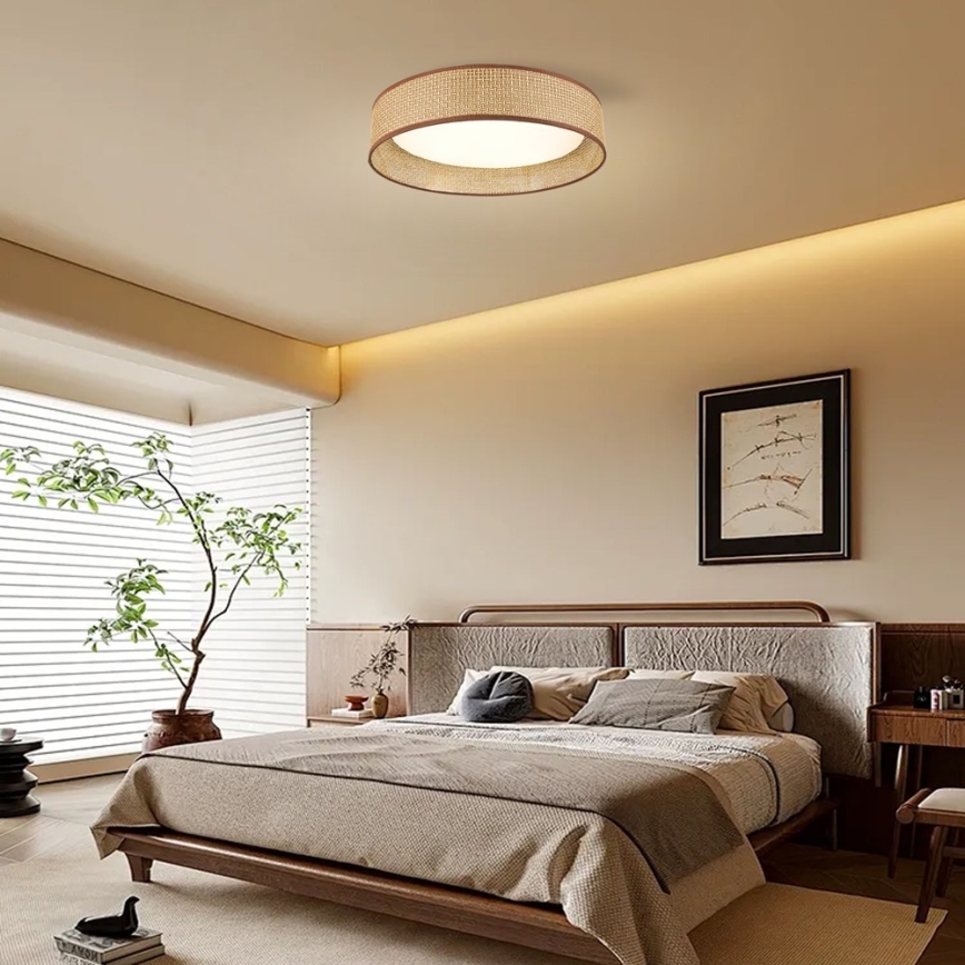 Immax NEO 07288L - LED+CCT Dimeriuojamas lubų šviestuvas LONA LED/36W/230V 3000-6000K Wi-Fi Tuya Ø 45,5 cm + su nuotoliniu pultu