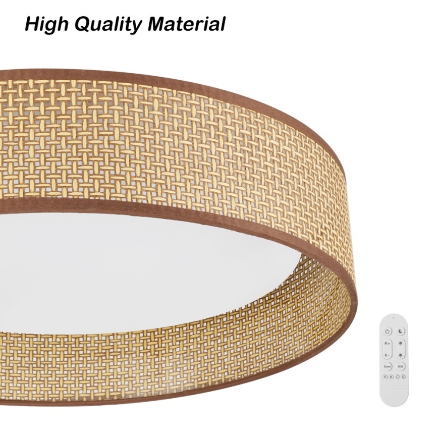 Immax NEO 07288L - LED+CCT Dimeriuojamas lubų šviestuvas LONA LED/36W/230V 3000-6000K Wi-Fi Tuya Ø 45,5 cm + su nuotoliniu pultu