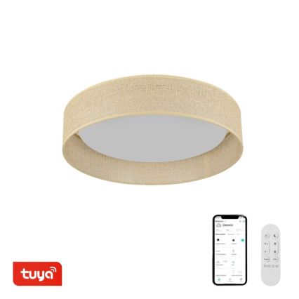 Immax NEO 07289L - LED+CCT Dimeriuojamas lubų šviestuvas LONA LED/36W/230V 3000-6000K Wi-Fi Tuya skersmuo 45,5 cm + nuotolinio valdymo pultas