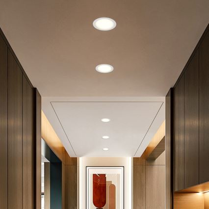 Immax NEO 07294L - dimeriuojamas įleidžiamas DOWN LED šviestuvas, 36 W, 230 V, su Wi‑Fi, Tuya Ø 23 cm, baltas