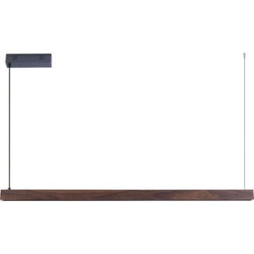 Immax NEO 07300L - dimeriuojamas LED pakabinamas šviestuvas ant kabelio MADEIRA LED/26W/230V Wi-Fi Tuya 122 cm riešutas + nuotolinis valdymas