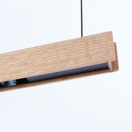 Immax NEO 07304L - LED dimeriuojamas pakabinamas šviestuvas ant laido MADEIRA LED/33W/230V Wi-Fi Tuya 152 cm ąžuolas + nuotolinis valdymas