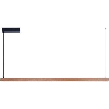 Immax NEO 07304L - LED dimeriuojamas pakabinamas šviestuvas ant laido MADEIRA LED/33W/230V Wi-Fi Tuya 152 cm ąžuolas + nuotolinis valdymas