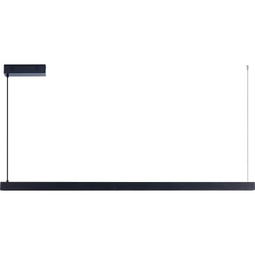 Immax NEO 07307L - reguliuojama LED liustra ant laido MADEIRA LED/33W/230V Wi-Fi Tuya 152 cm, juoda + su nuotoliniu pulteliu