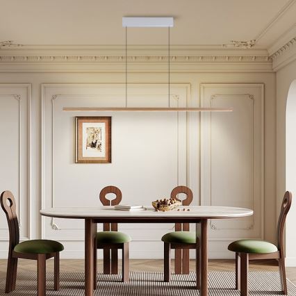 Immax NEO 07310L - LED dimeriuojamas pakabinamas šviestuvas ant troselio su jutikliu MADEIRA LED/37W/230V 157 cm uosis