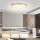 Immax NEO 07312L - LED dimeriuojamas lubinis šviestuvas SEMPLICI LED/128 W/230 V skersmuo 100 cm Wi-Fi Tuya auksinis + nuotolinis pultas