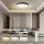 Immax NEO 07314L - LED reguliuojamas lubinis šviestuvas SEMPLICI LED/128W/230V skersmuo 100 cm Wi-Fi Tuya juodas + nuotolinis valdymas