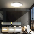 Immax NEO 07315L - dimeriuojamas LED lubinis šviestuvas SEMPLICI LED/96W/230V Ø 80 cm Wi-Fi Tuya, baltas + nuotolinis valdymas