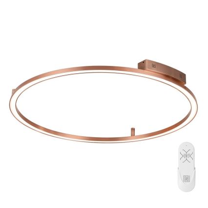 Immax NEO 07325-120C - LED dimeriuojamas lubinis šviestuvas FINO LED/72W/230V 120 cm Tuya rožinio aukso + nuotolinis valdymas