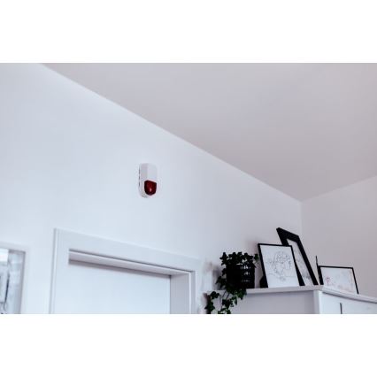 Immax NEO 07504L - Išmani sirena SMART 5V/95dB ZigBee 3.0 IP65 Tuya