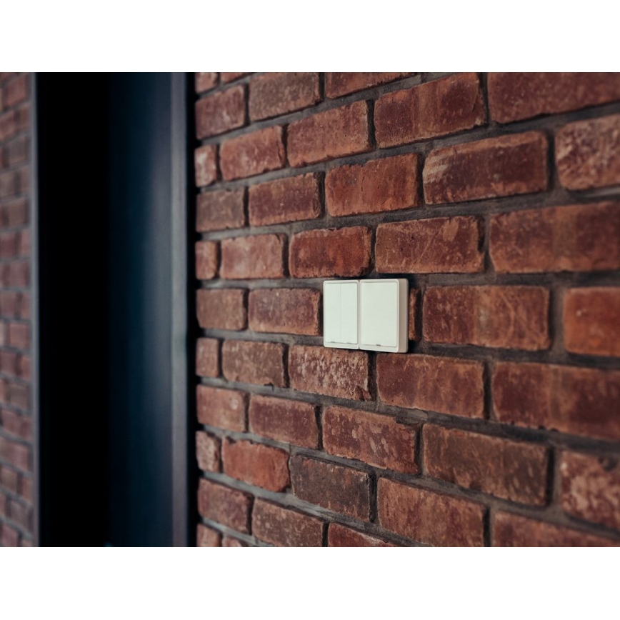 Immax NEO 07506L - Jungiklis 1-mygtuko SMART 1xCR2430 Zigbee 3.0 Tuya
