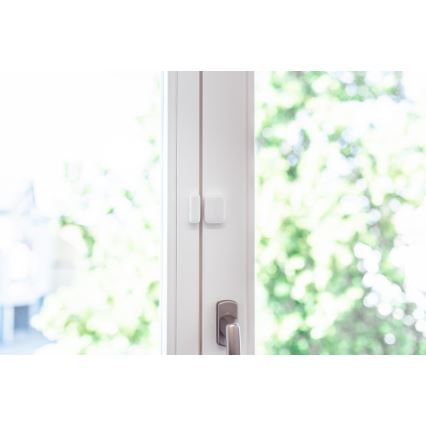 Immax NEO 07511L - KOMPLEKTAS 2x Magnetinis langų ir durų jutiklis SMART 1xCR2032  Zigbee Tuya