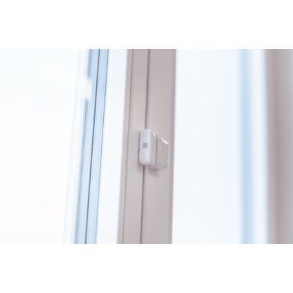 Immax NEO 07511L - KOMPLEKTAS 2x Magnetinis langų ir durų jutiklis SMART 1xCR2032  Zigbee Tuya