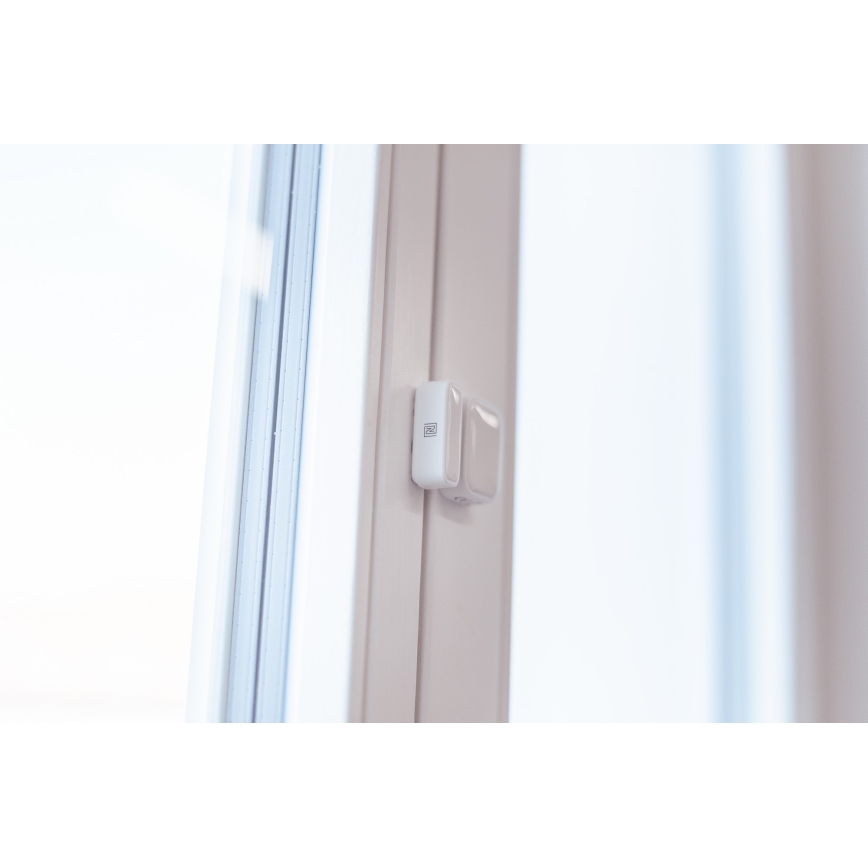 Immax NEO 07511L - KOMPLEKTAS 2x Magnetinis langų ir durų jutiklis SMART 1xCR2032  Zigbee Tuya