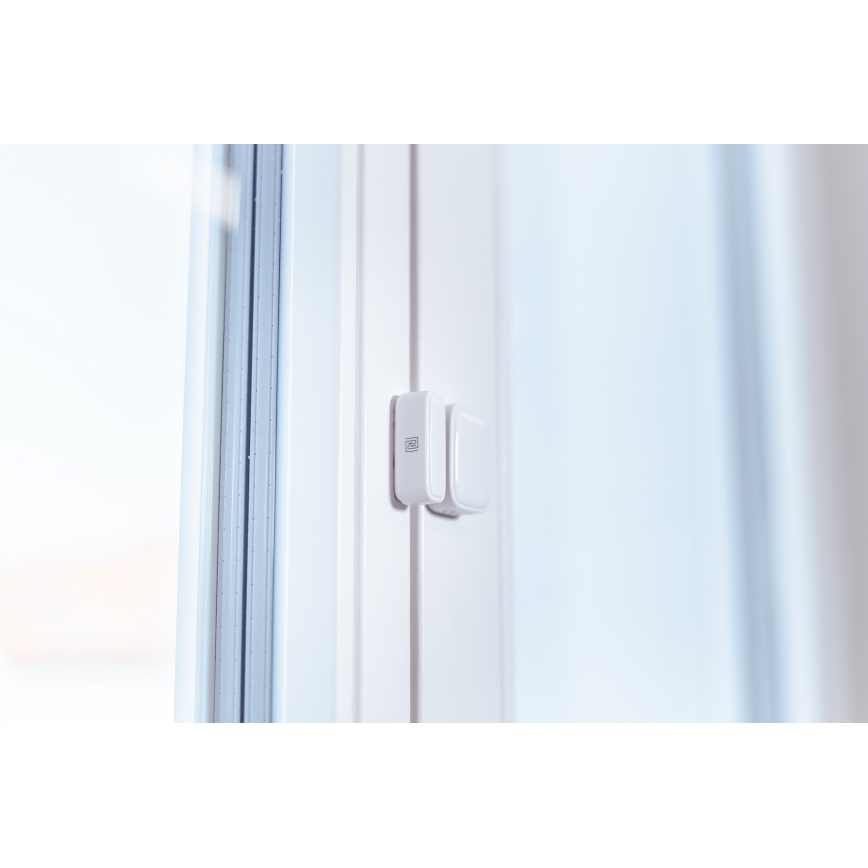 Immax NEO 07511L - KOMPLEKTAS 2x Magnetinis langų ir durų jutiklis SMART 1xCR2032  Zigbee Tuya