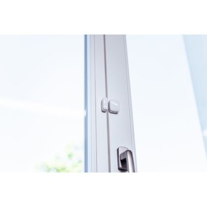 Immax NEO 07511L - KOMPLEKTAS 2x Magnetinis langų ir durų jutiklis SMART 1xCR2032  Zigbee Tuya