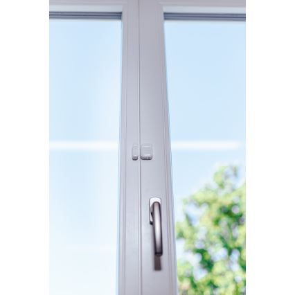 Immax NEO 07511L - KOMPLEKTAS 2x Magnetinis langų ir durų jutiklis SMART 1xCR2032  Zigbee Tuya