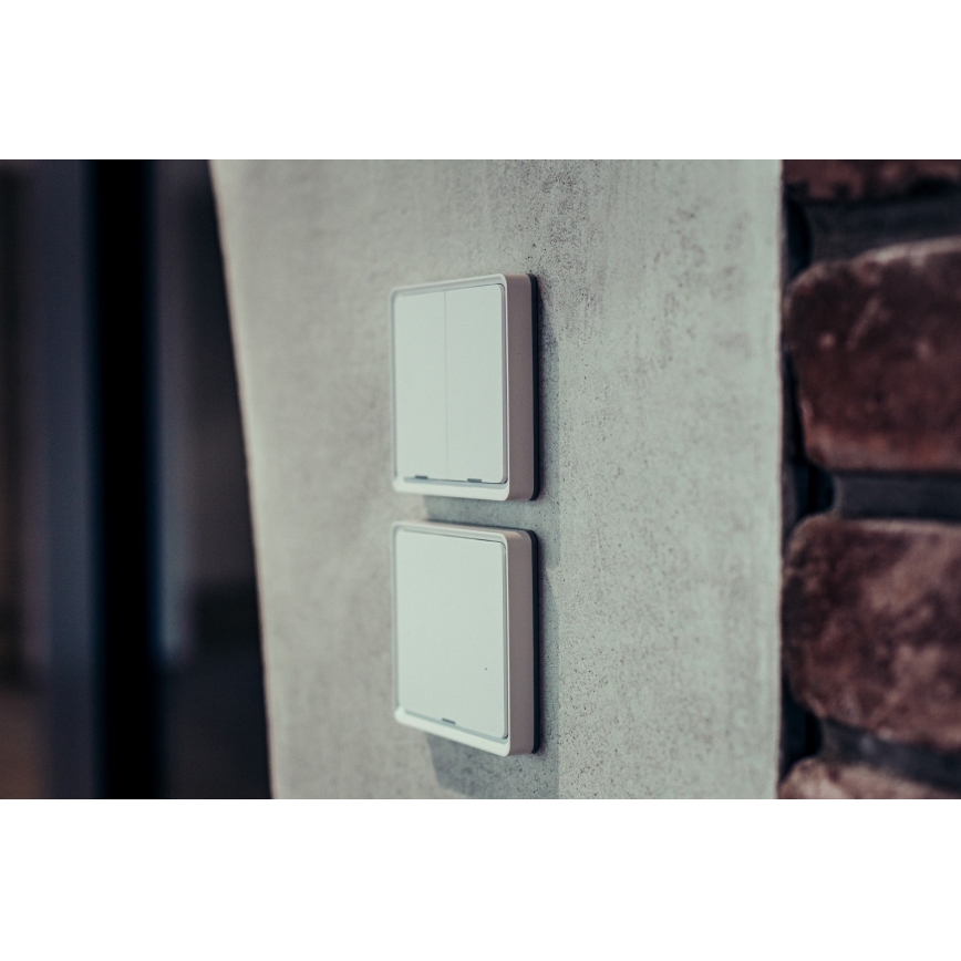 Immax NEO 07513L - 2-mygtukų jungiklis SMART 230V Wi-Fi Tuya