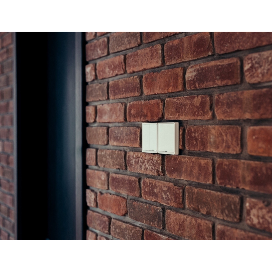 Immax NEO 07513L - 2-mygtukų jungiklis SMART 230V Wi-Fi Tuya