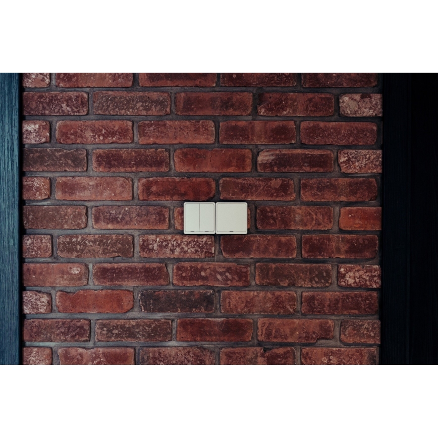 Immax NEO 07513L - 2-mygtukų jungiklis SMART 230V Wi-Fi Tuya