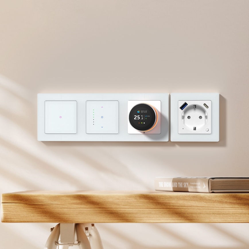 Immax NEO 07540L - Išmanusis jungiklis žaliuzių ir roletų valdymui 230V Wi-Fi Tuya
