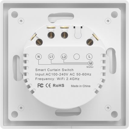 Immax NEO 07540L - Išmanusis jungiklis žaliuzių ir roletų valdymui 230V Wi-Fi Tuya