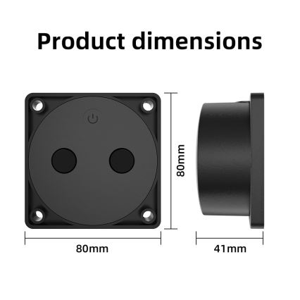 Immax NEO 07543L - ultragarsinis skysčio lygio daviklis, matavimo diapazonas 5 m