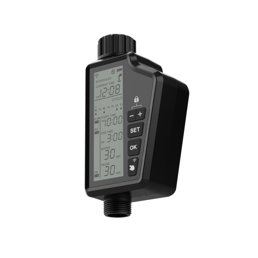 Immax NEO 07556L - Laistymo vožtuvas 4xAA IP65 Wi-Fi Tuya