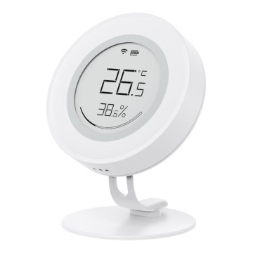 Immax NEO 07557L - Išmanus temperatūros ir drėgmės jutiklis 1xCR2430 Tuya