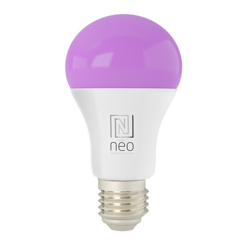 Immax NEO 07712CDO - KOMPLEKTAS 3x LED RGB+CCT Pritemdoma elektros lemputė E27/9W/230V Wi-Fi Tuya + nuotolinio valdymo pultas