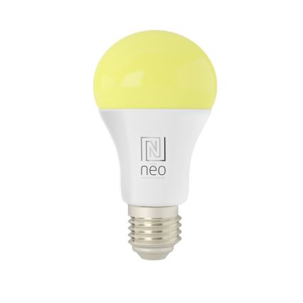 Immax NEO 07712L - LED RGB+CCT Pritemdoma elektros lemputė NEO LITE Smart E27/9W/230V Wi-Fi Tuya 2200 - 6500K