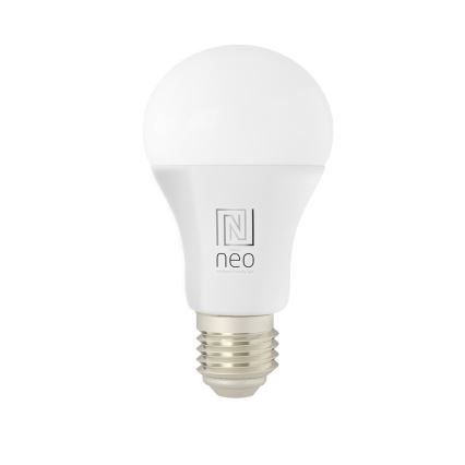 Immax NEO 07712L - LED RGB+CCT Pritemdoma elektros lemputė NEO LITE Smart E27/9W/230V Wi-Fi Tuya 2200 - 6500K