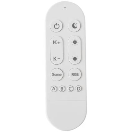 Immax NEO 07724CDO - KOMPLEKTAS 3x LED RGB+CCT Pritemdoma elektros lemputė GU10/6W/230V 2700-6500K Wi-Fi Tuya + nuotolinio valdymo pultas