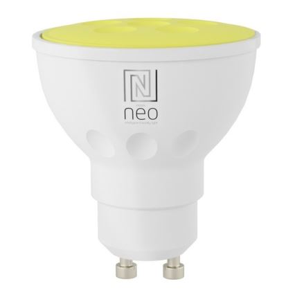 Immax NEO 07724CDO - KOMPLEKTAS 3x LED RGB+CCT Pritemdoma elektros lemputė GU10/6W/230V 2700-6500K Wi-Fi Tuya + nuotolinio valdymo pultas