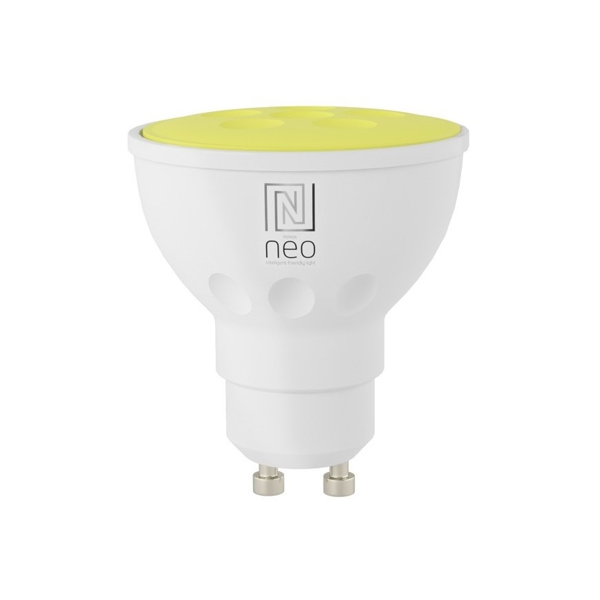 Immax NEO 07724CDO - KOMPLEKTAS 3x LED RGB+CCT Pritemdoma elektros lemputė GU10/6W/230V 2700-6500K Wi-Fi Tuya + nuotolinio valdymo pultas