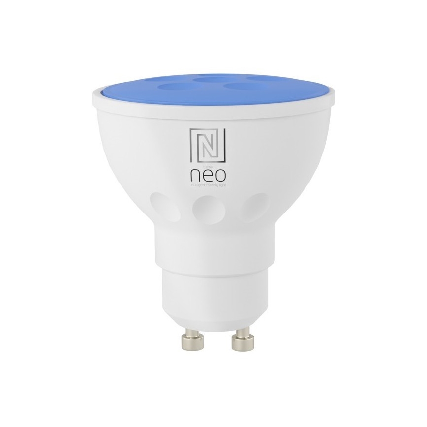 Immax NEO 07724CDO - KOMPLEKTAS 3x LED RGB+CCT Pritemdoma elektros lemputė GU10/6W/230V 2700-6500K Wi-Fi Tuya + nuotolinio valdymo pultas