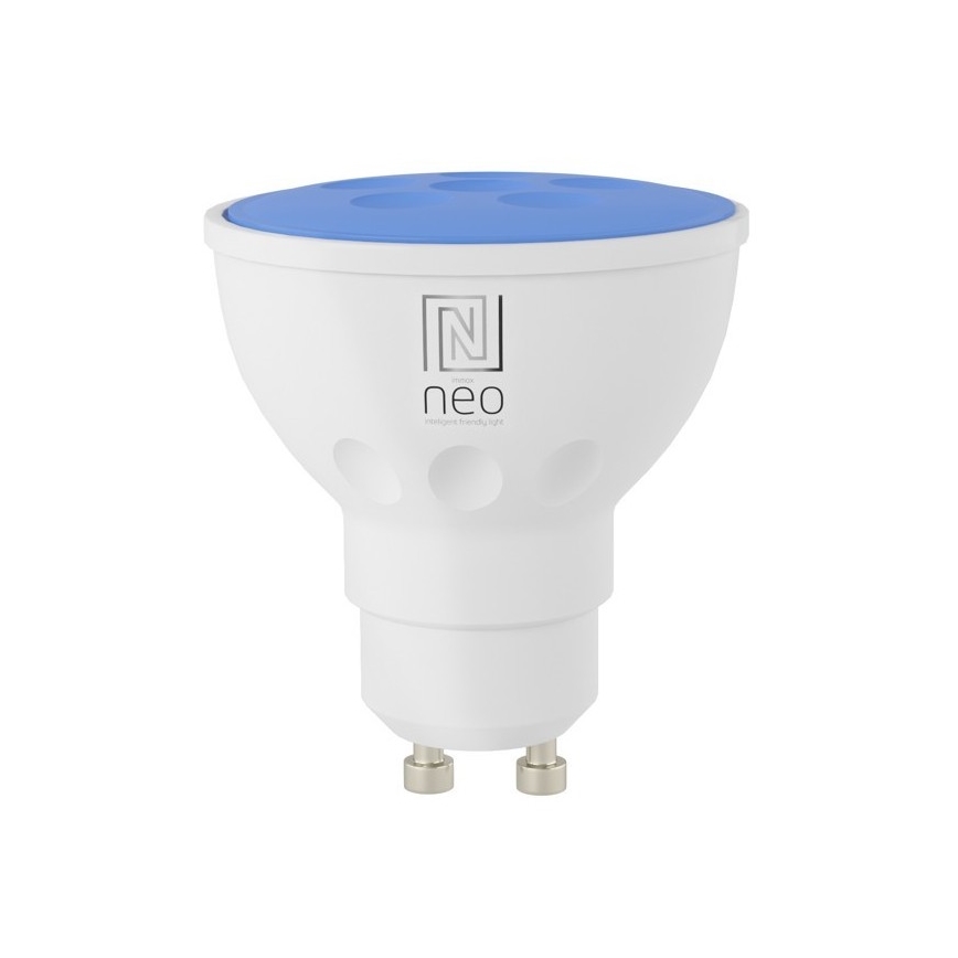 Immax NEO 07724L - LED RGB+CCT Pritemdoma elektros lemputė GU10/4,8W/230V 2700K Wi-Fi Tuya