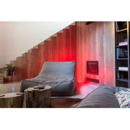 Immax NEO 07726L - LED RGB+CCT pritemdoma juostelė NEO LITE LED/24W/230V 5 m IP65 MUZIKA Wi-Fi Tuya + valdymo pultas
