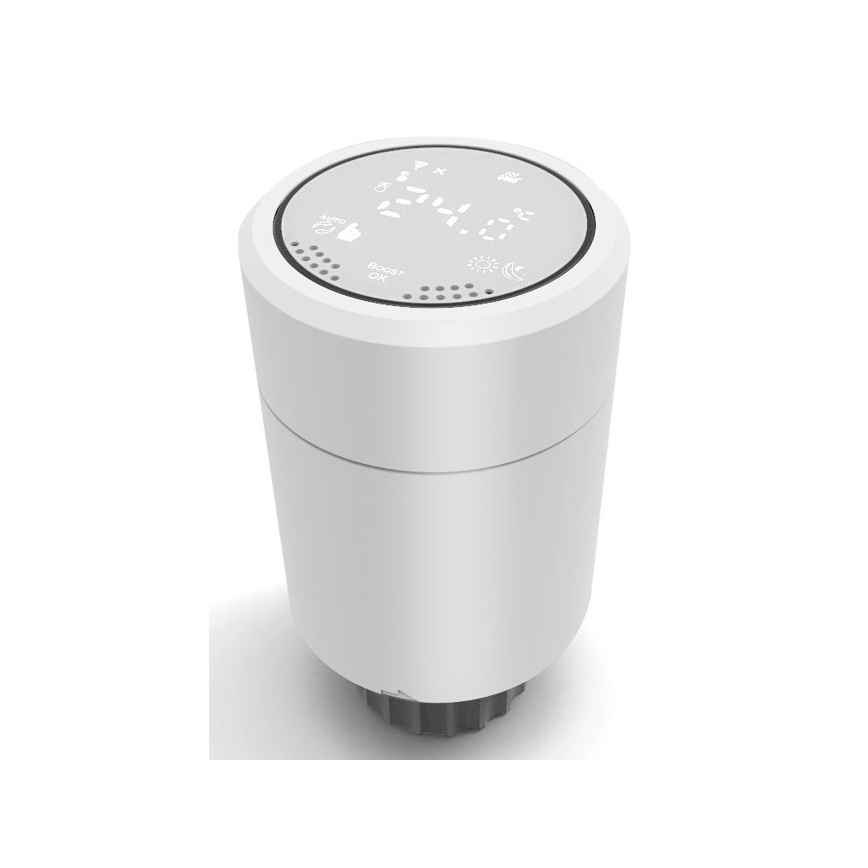 Immax NEO 07732A - RINKINYS 3x Termostatinė galvutė 2xAA/3V Tuya