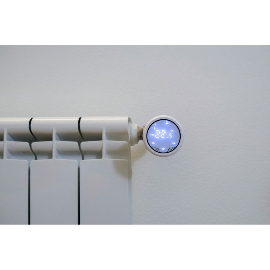 Immax NEO 07732C- RINKINYS 4x Termostatinė galvutė + BRIDGE PRO v3 2xAA/3V Wi-Fi Tuya