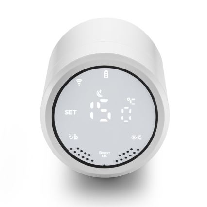 Immax NEO 07732C- RINKINYS 4x Termostatinė galvutė + BRIDGE PRO v3 2xAA/3V Wi-Fi Tuya