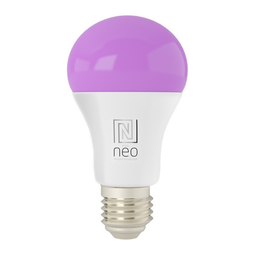 Immax NEO 07733CDO - KOMPLEKTAS 3x LED RGB+CCT Pritemdoma elektros lemputė E27/11W/230V Wi-Fi Tuya + nuotolinio valdymo pultas