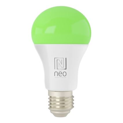 Immax NEO 07733L - LED RGB+CCT Pritemdoma elektros lemputė NEO LITE E27/11W/230V 2700 - 6500K Wi-Fi Tuya