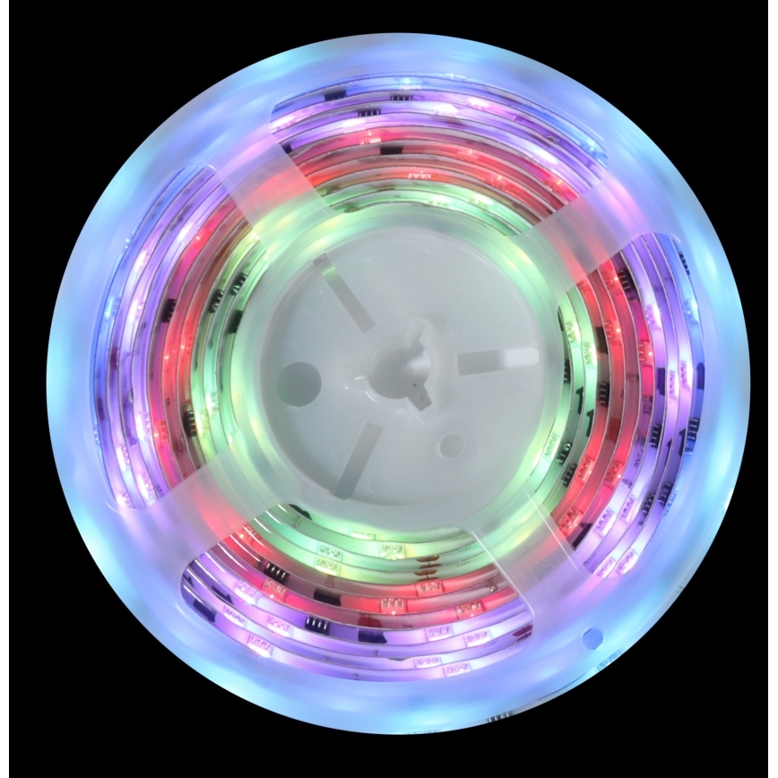Immax NEO 07734L - LED RGB Reguliuojama skaitmeninė juostelė NEO LITE LED/18W/230V 5m MUSIC IP65 Wi-Fi Tuya + remote control