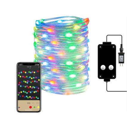 Immax NEO 07735L - LED RGB šviesos reguliavimas lauko juostelė NEO LITE LED/7,2W/230V 10 m IP44 Wi-Fi Tuya