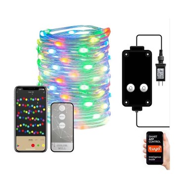 Immax NEO 07735L - LED RGB šviesos reguliavimas lauko juostelė NEO LITE LED/7,2W/230V 10 m IP44 Wi-Fi Tuya